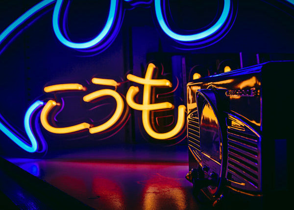 neon batman