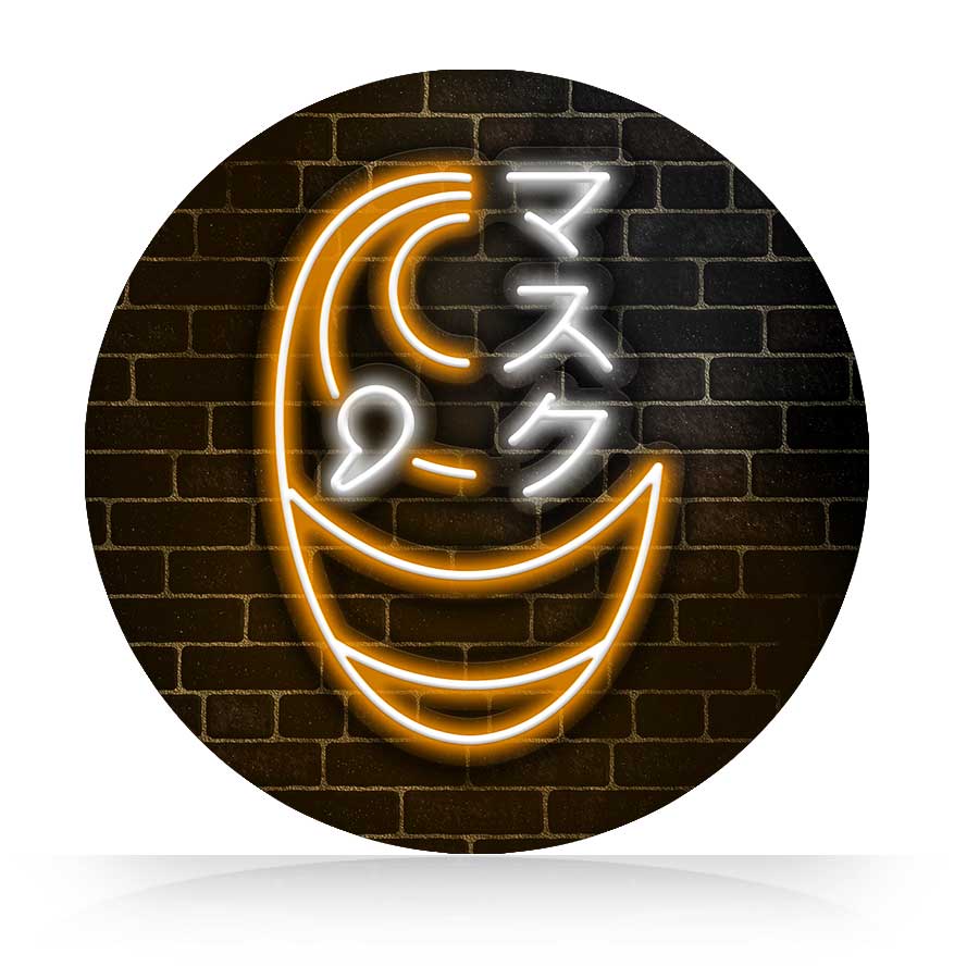 Néon Naruto Obito Uchiwa