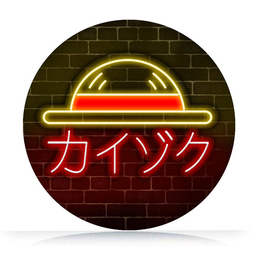 Néon Straw Hat