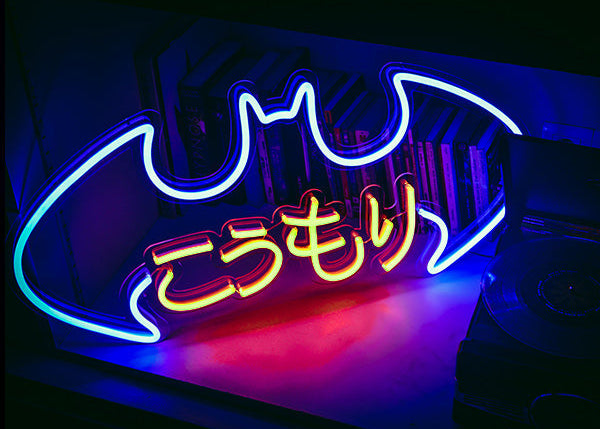neon batman